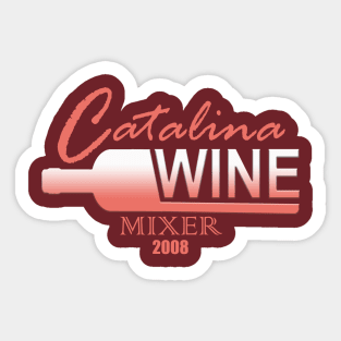 Catalina Wine Mixer Sticker